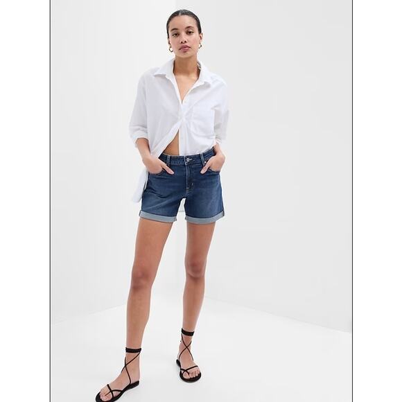 GAP  Dark Blue Jeans Shorts Sz.28/8 RN# 54023 - Picture 1 of 8